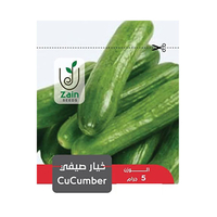 بذور الخيار الصيفية من زين سيدز- للزراعة المنزلية، 5 جرام